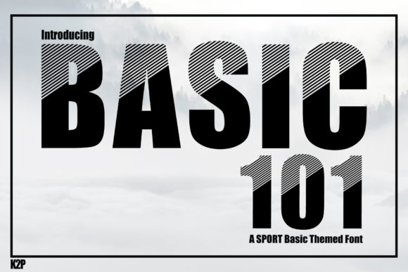 Basic 101: A Bold and Versatile Display Font for Editorial Design