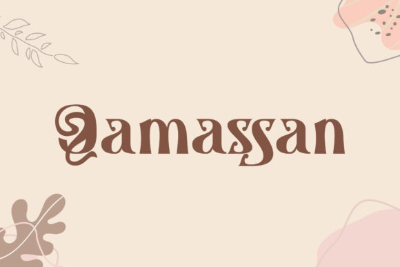 Boost Your Brand with Qamassan: A Fun, Vintage Font