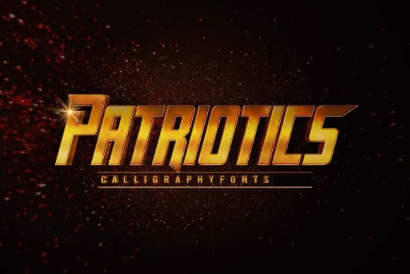 Boost Your Campaign with Patriotics: A Bold Display Font