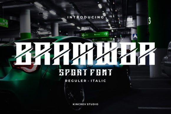 Bramwor: A Bold and Assertive Display Font for Digital Design