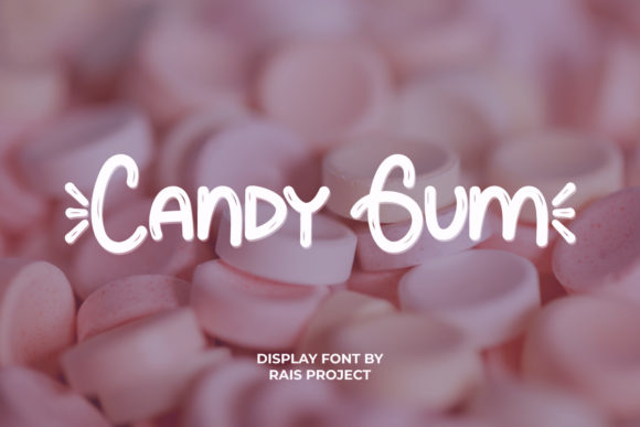 Candy Gum: A Playful Font for Eye-Catching Branding