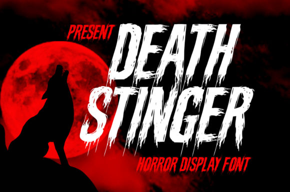 Death Stinger: A Horror Fantasy Font for Bold Branding