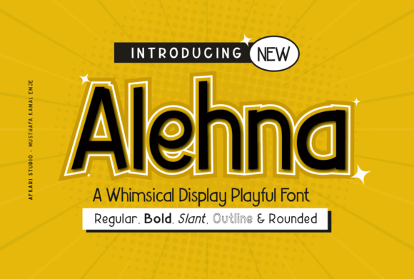 Discover Alehna: A Casual Display Font for Modern Web Design