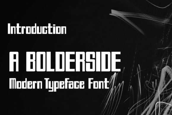 Enhance Your Brand with A Bolderside Display Font