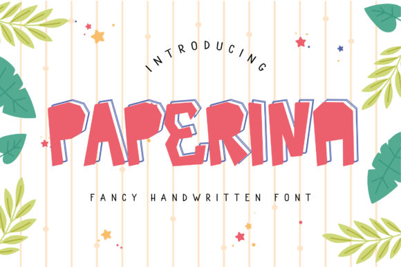 Enhance Your Brand with Paperina: A Playful Display Font