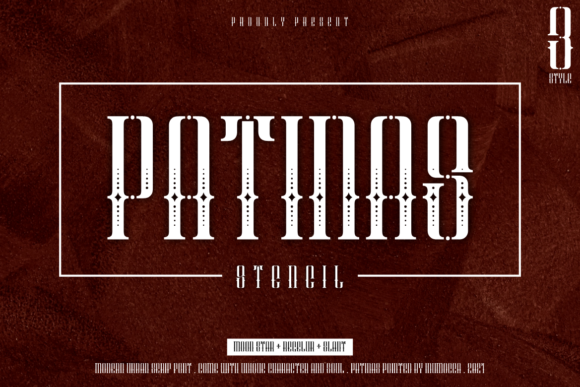 Enhance Your Brand with Patinas: A Versatile Display Font