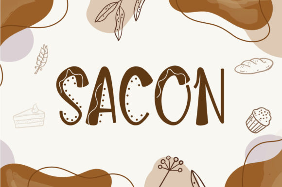 Enhance Your Brand with Sacon: A Playful Display Font
