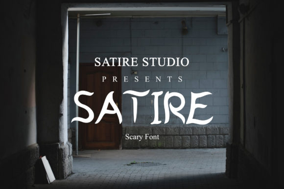 Enhance Your Editorial Design with Satire Font