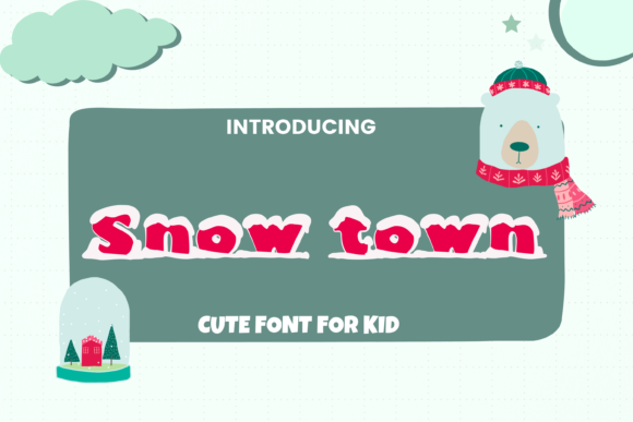 Enhance Your Web Design with Snow Town Font