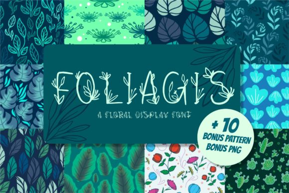 Enhancing Your Brand with Foliagis: A Floral Display Font