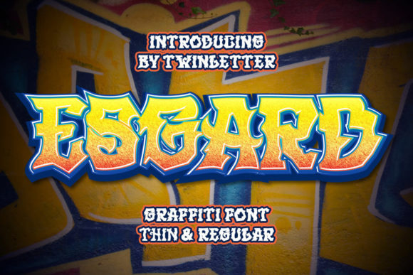 Esgard: The Graffiti Font for Bold Branding