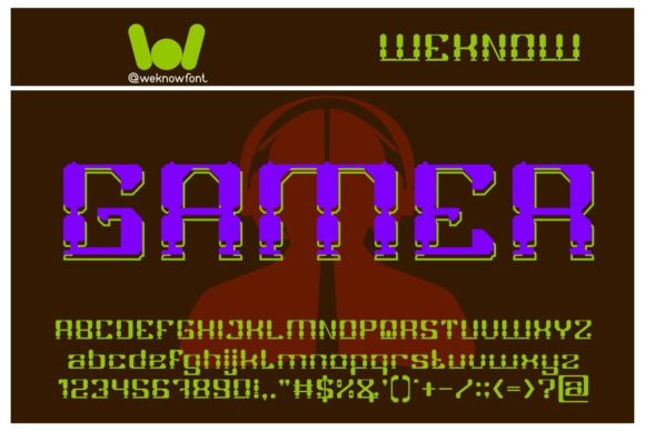 Gamer: A Bold and Thick Display Font for Creative Web Design