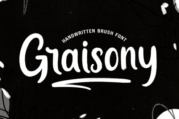 Graisony: A Fun and Cool Display Font for Crafters