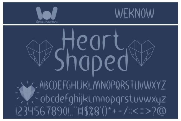 Heart Shaped: A Versatile Display Font for Web Design
