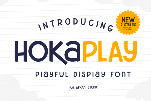 Hokaplay: A Playful Display Font for Engaging Campaigns