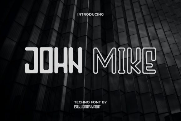 John Mike: The Perfect Sci-Fi Display Font for Your Next Campaign