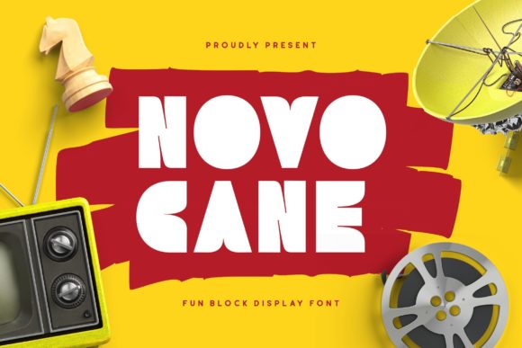 Novocane: A Bold and Modern Typeface
