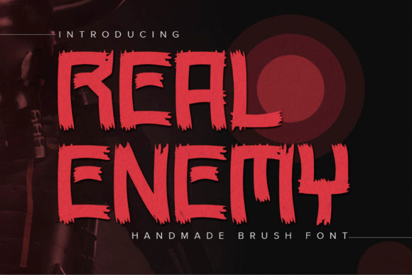 Real Enemy: The Bold Font for Impactful Campaigns