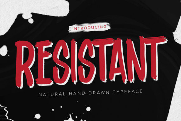 Resistant: A Versatile Display Font for Creative Campaigns