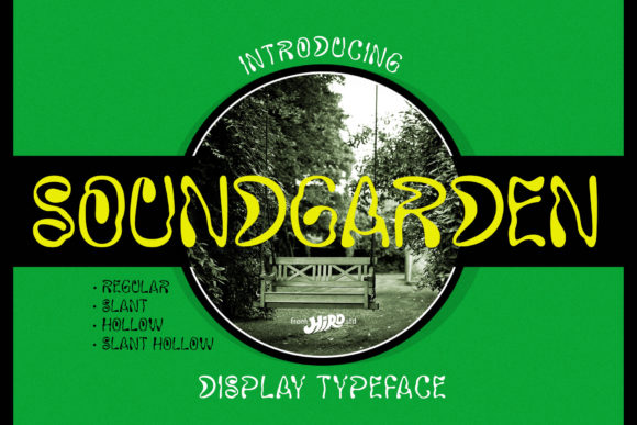 Soundgarden: A Stylish Display Font for Modern Web Design