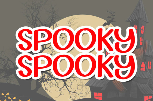 Spooky Spooky: A Charming Display Font for Web Design