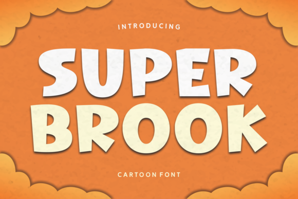 Super Brook: A Playful Display Font for Business Branding