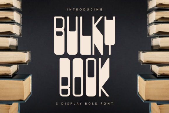 Transform Your Brand with Bulky Book: A Bold Display Font