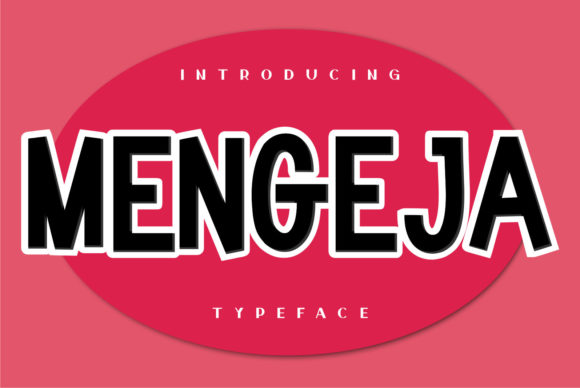 Unlock Visual Impact with Mengeja, the Trendy Display Font