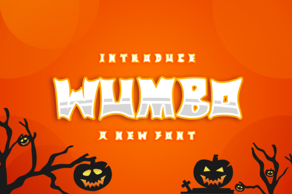 Wumbo: A Scary Fun Display Font for Creative Campaigns